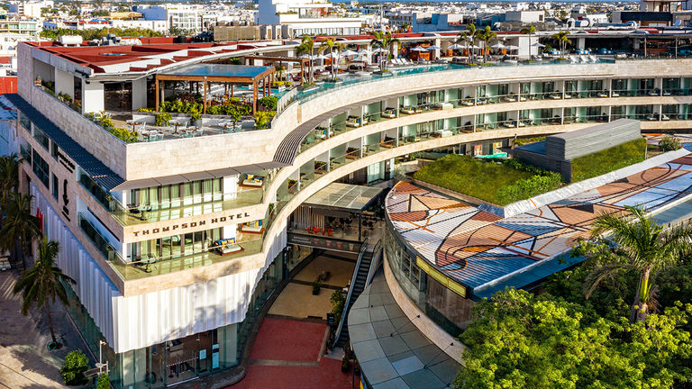 Thompson Playa del Carmen’s 92-room Main House building